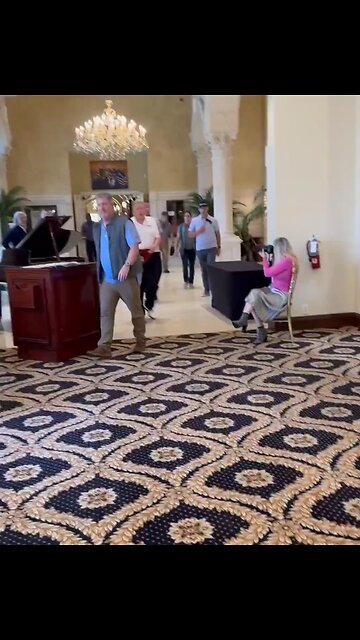 Trump Golf Hat Hair 😂😎