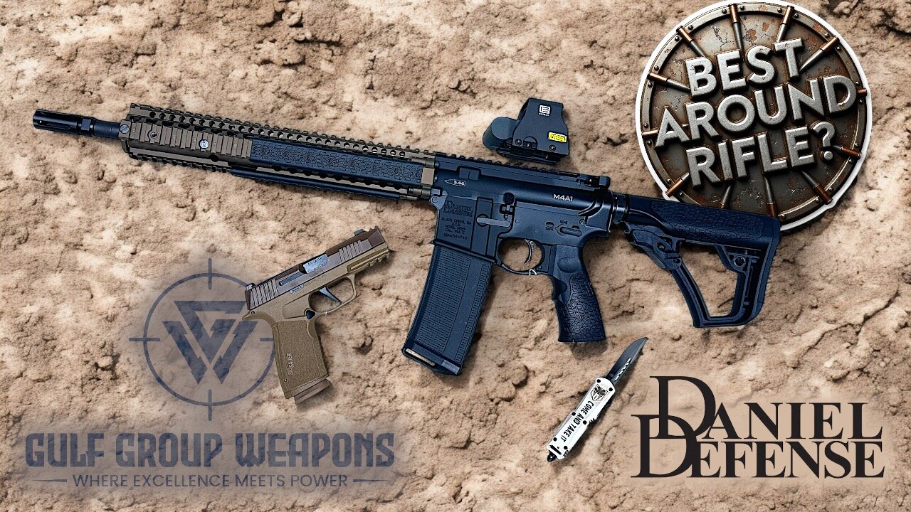 Daniel Defense DDM4 A1 "FDE" Review: The Ultimate Rifle for Shooters of All Levels!