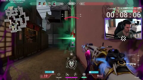 The flick at the end