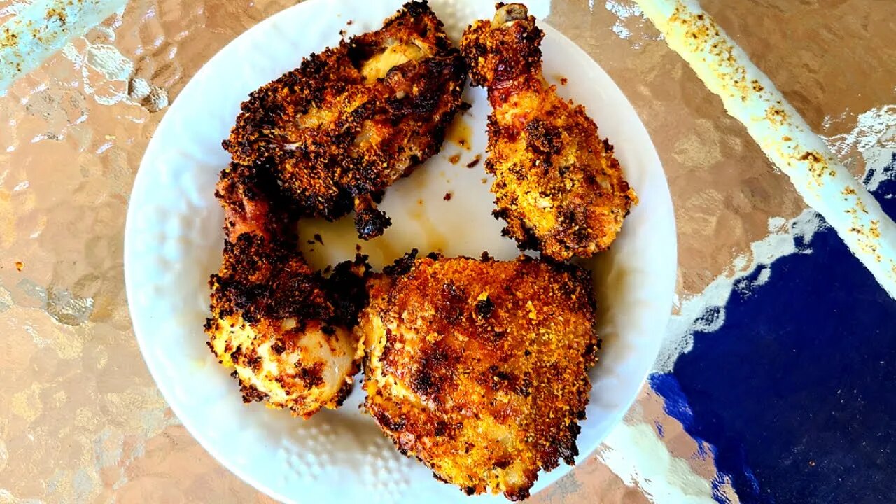 Incredible Air Fried Spicy Chicken