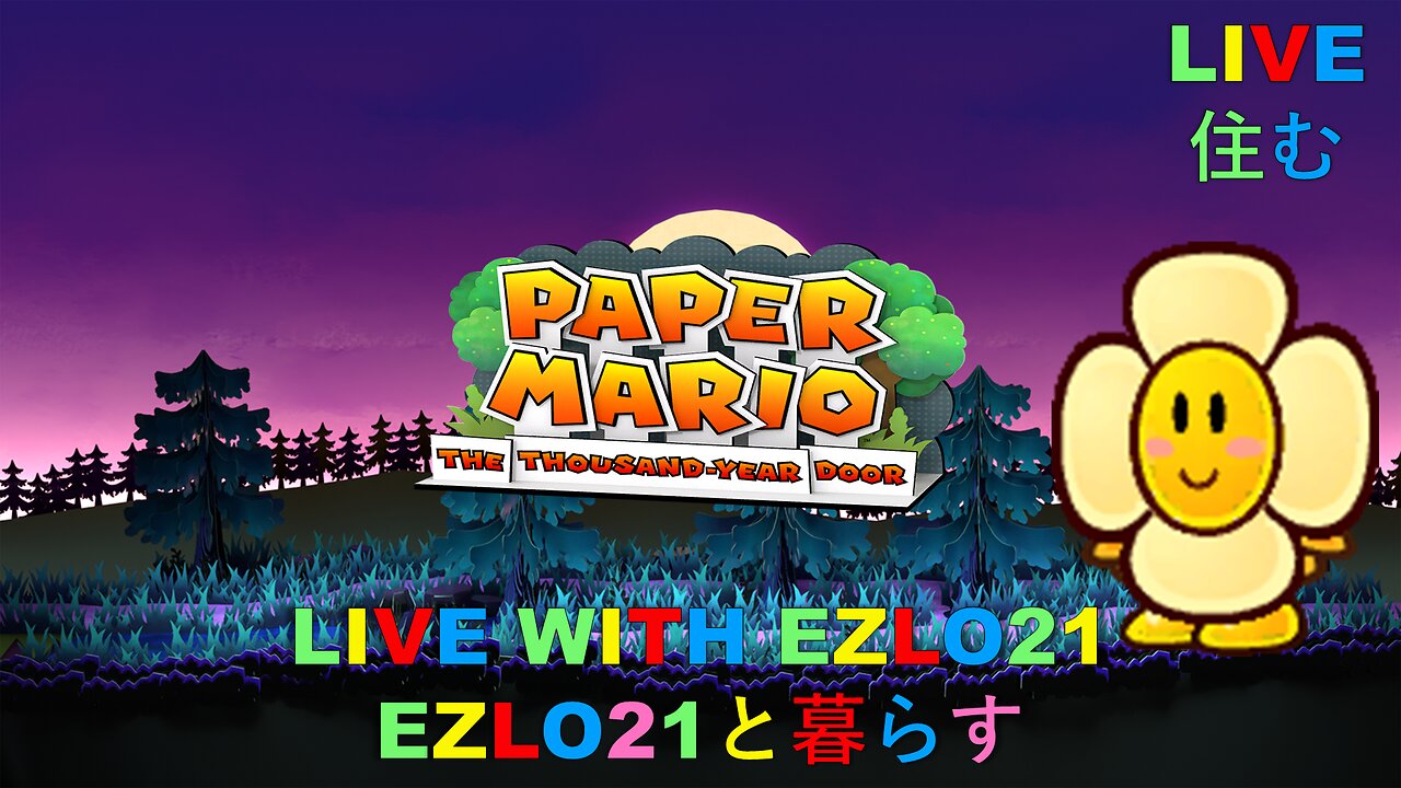 Paper Mario Nintendo TTYD Switch Make | Live with EZLO21