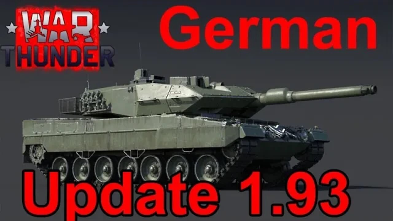 War Thunder - Top Tier German Tanks 1.93 - Flies a Helicopter