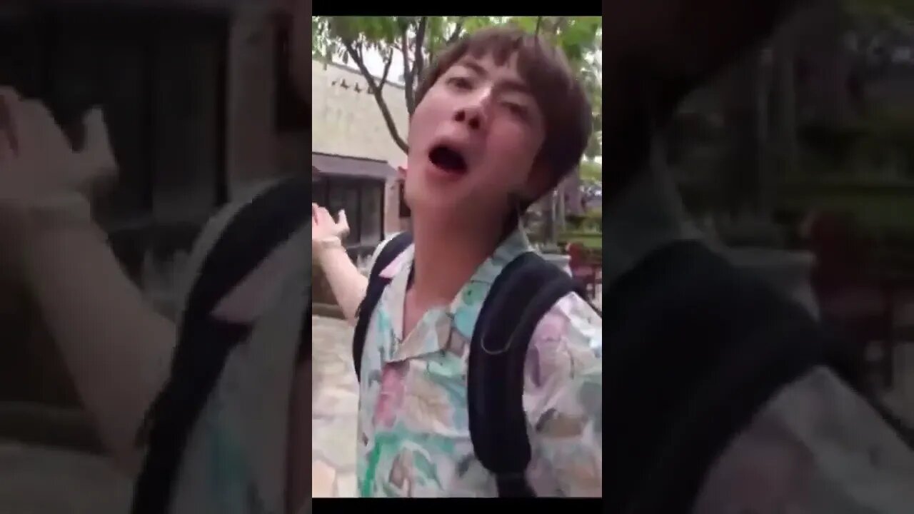 don't worry, he is normal 🤪 - this is kim seok jin from jinhit entertainment