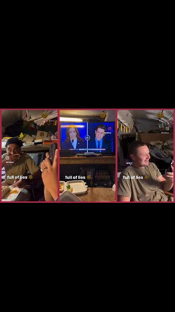 Very Fine People Deployed Military React to Kamala’s Lies About Not Being Deployed.