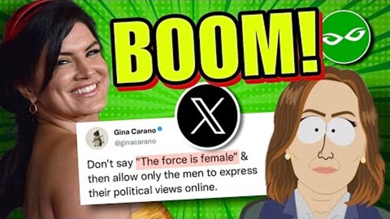 GINA CARANO DESTROYS MALE FEMINIST KATHLEEN KENNEDY FAN