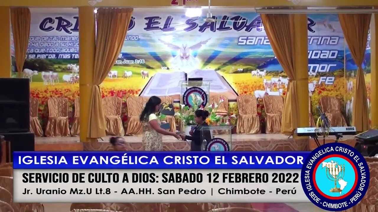 TEMA: SERVICIO DE CULTO A DIOS: SÁBADO 12 DE FEBRERO 2022