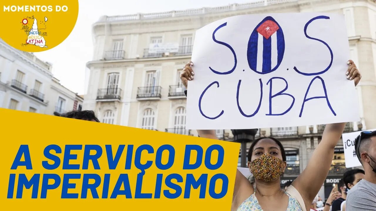 A manipulação dos protestos em Cuba | Momentos do Conexão América Latina