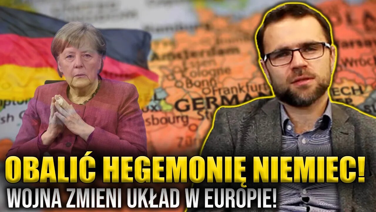 Obalić hegemonię Niemiec! J. Bartosiak: Wojna na Ukrainie KOMPLETNIE zmieni układ w Europie