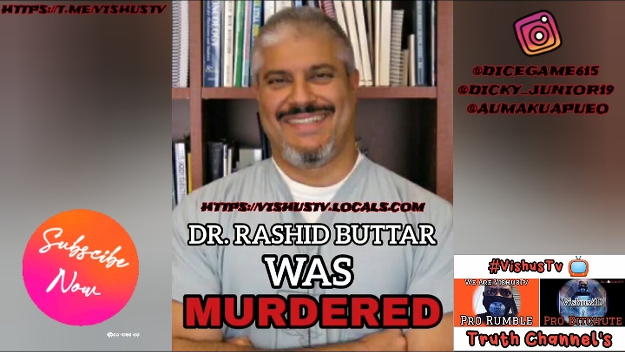 Dr. Rashid Buttar Was MURDERED... #VishusTv 📺