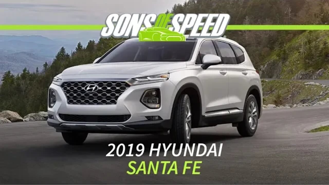 2019 Hyundai Santa Fe Driving Review | Sons of Speed