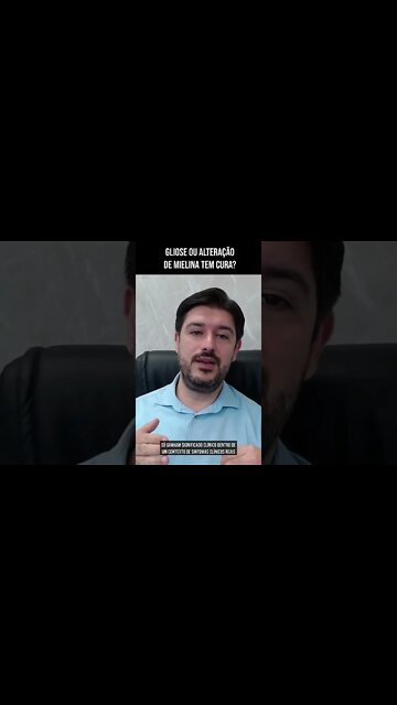 Gliose ou Alteração de Mielina tem Cura #Shorts