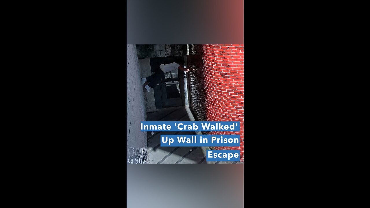 A murderer on the loose in suburban Philadelphia escaped from a jail yard by climbing up a wall and