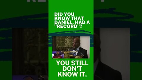 Did Daniel have a "record"? Well Rapheal Warnock seems to think so.