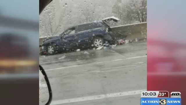 3 legs lost in Omaha weather related wreck