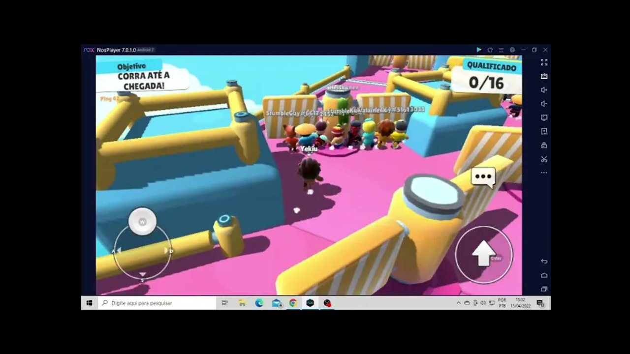 Gordin salvando!!! Stumbleguys com pessoal da Live!!