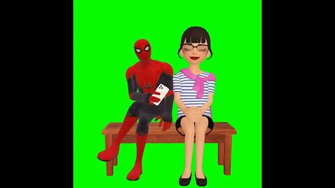 Vídeo de Animação - Homem Aranha Spider Man #shorts