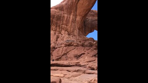 Arches National Park view.