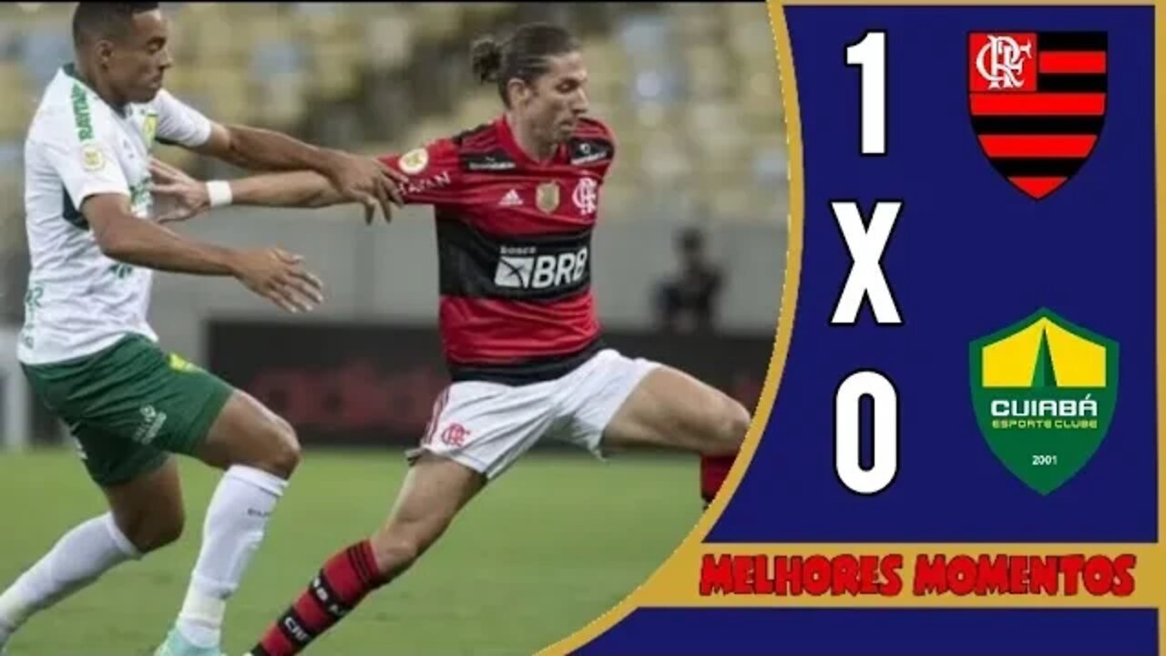 Gol do Flamengo 1 x 0 Cuiabá | Melhores Momentos 2022 / Ao Vivo