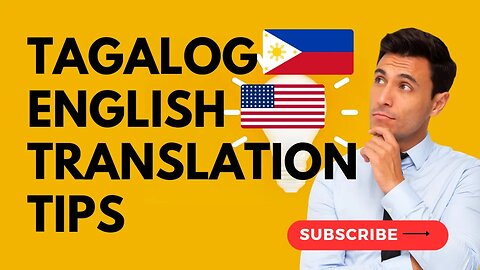 Part 2 Everyday use Tagalog English translation.