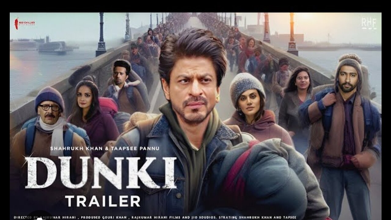 "Dunki"Movie teaser/trailer release on Shahrukh Khan Birthday, 2nd November 2023