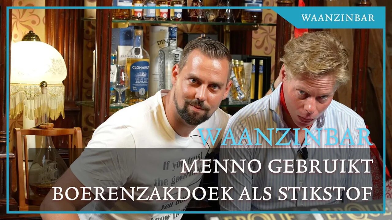 Waanzinbar: Menno denkt dat boerenzakdoek stikstofje is!