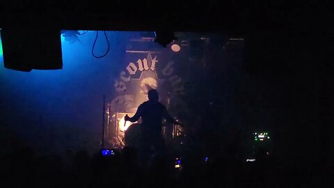 Combichrist in Houston song Throat Full of Glass