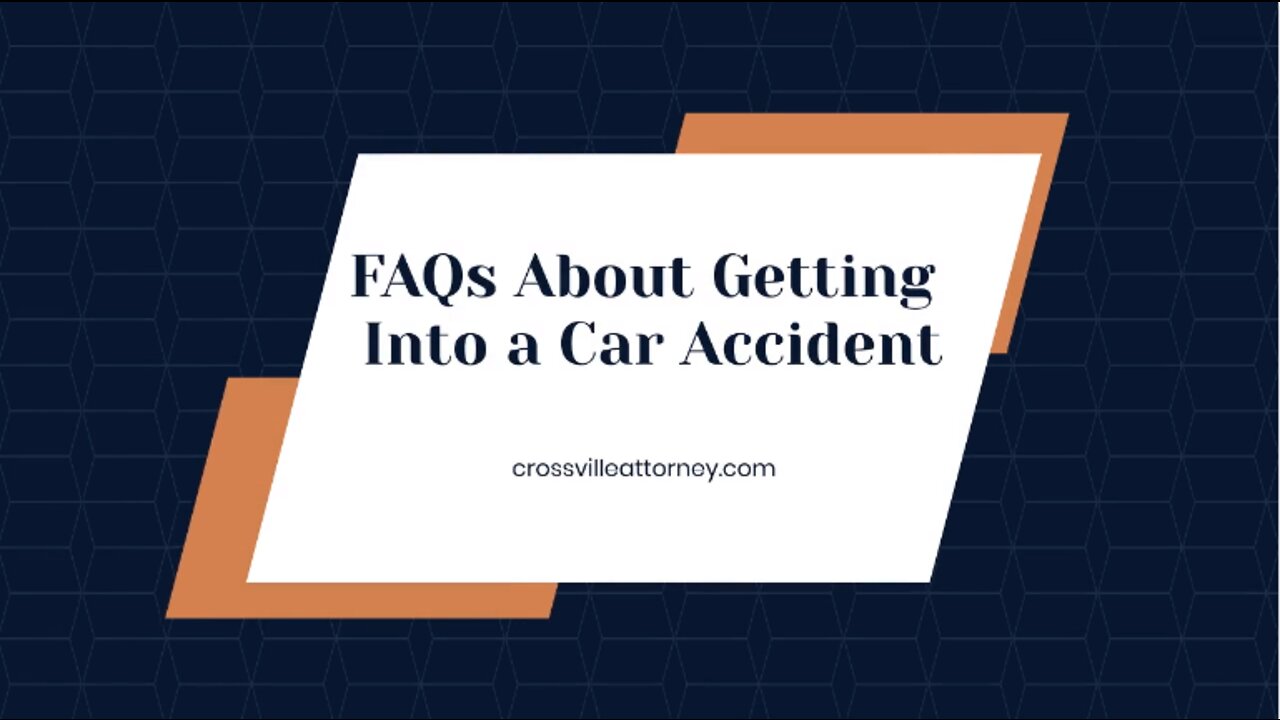 FAQs About Getting Into A Car Accident