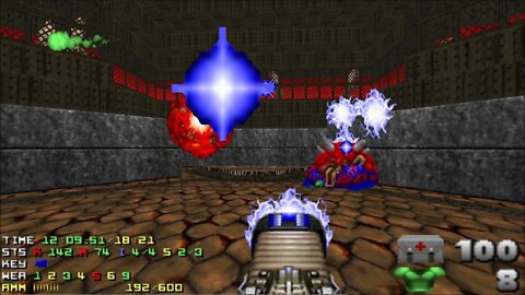 Doom 2 Nova 2 Level 17 UV with 100.4% in 18:14