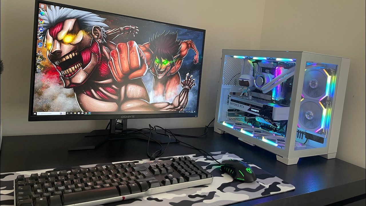 Building My First Gaming PC with no experience… *White Build*