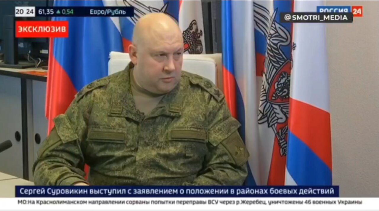 General Surovikin a.k.a. "General Armageddon" in his first interview as commander of SMO