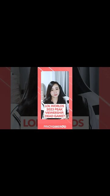 LoL Worlds 2023 Peak Viewership #lol #pinoygamer #podcast #ph #podcastphilippines #shorts #shortsph