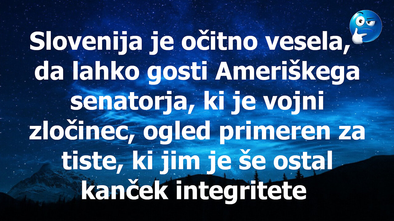 Slovenija s ponosom gosti Ameriške vojne zločince