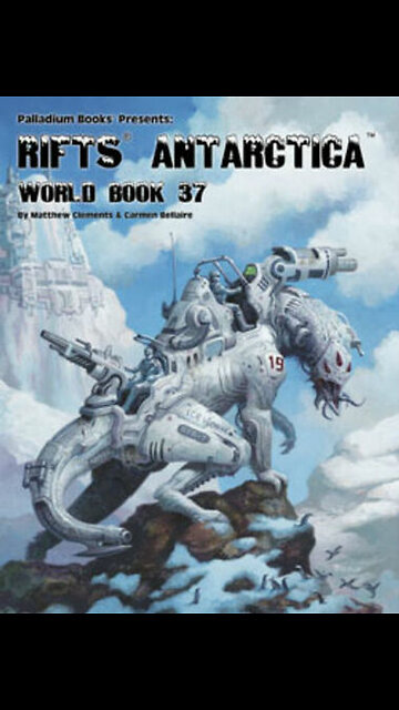 Rifts World Book 37: Antarctica | Palladium Books | TTRPG