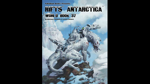 Rifts World Book 37: Antarctica | Palladium Books | TTRPG