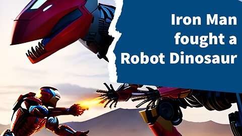 IronMan fought a Robot Dinosaur | MCU Facts | JessFacts 😮