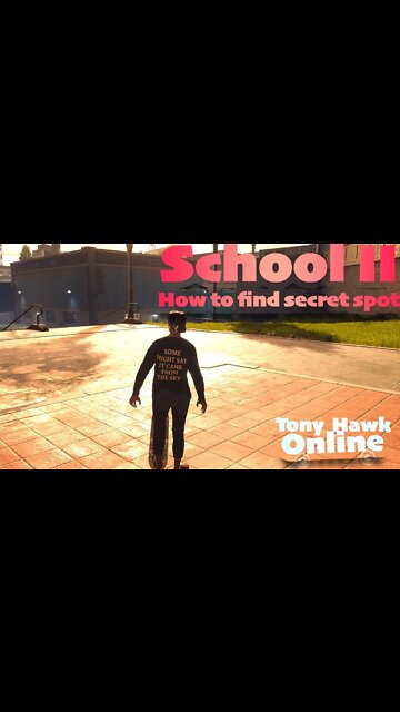 School II Secret Spot Tony Hawk Pro Skater Video Guide #shorts
