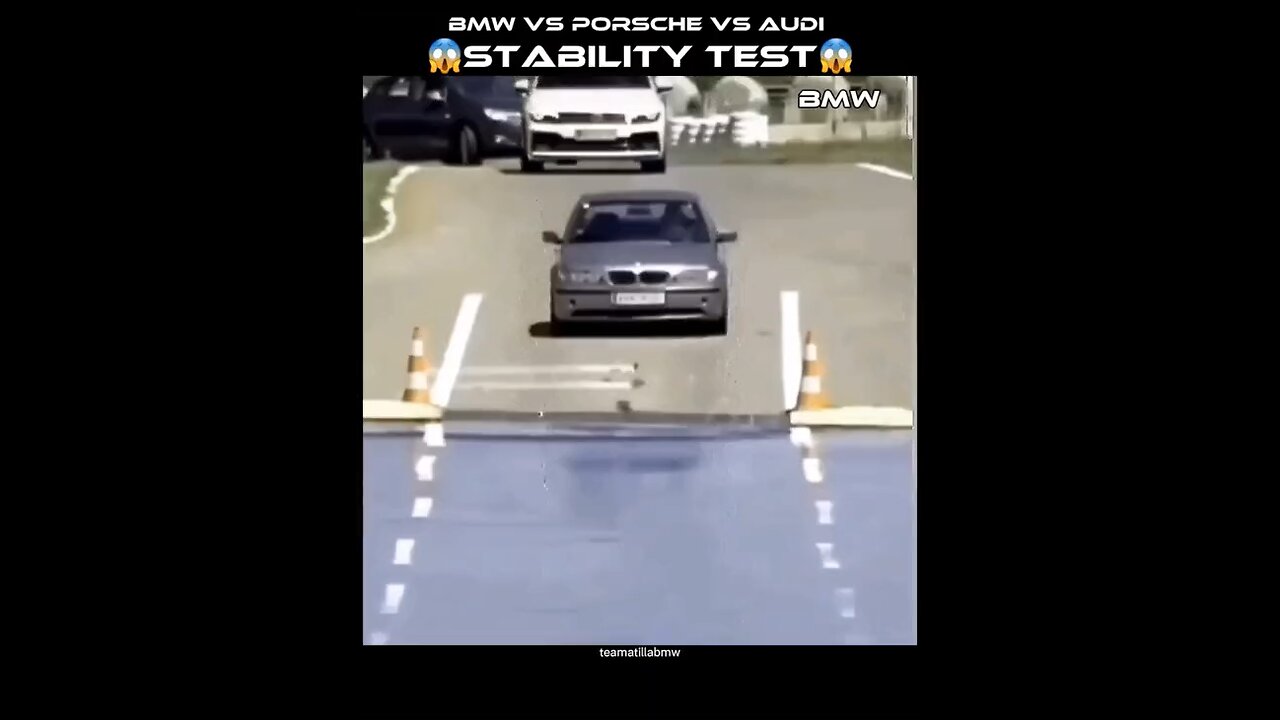 BMW vs Porsche vs Audi stability test