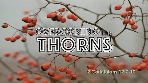 Overcoming the Thorns