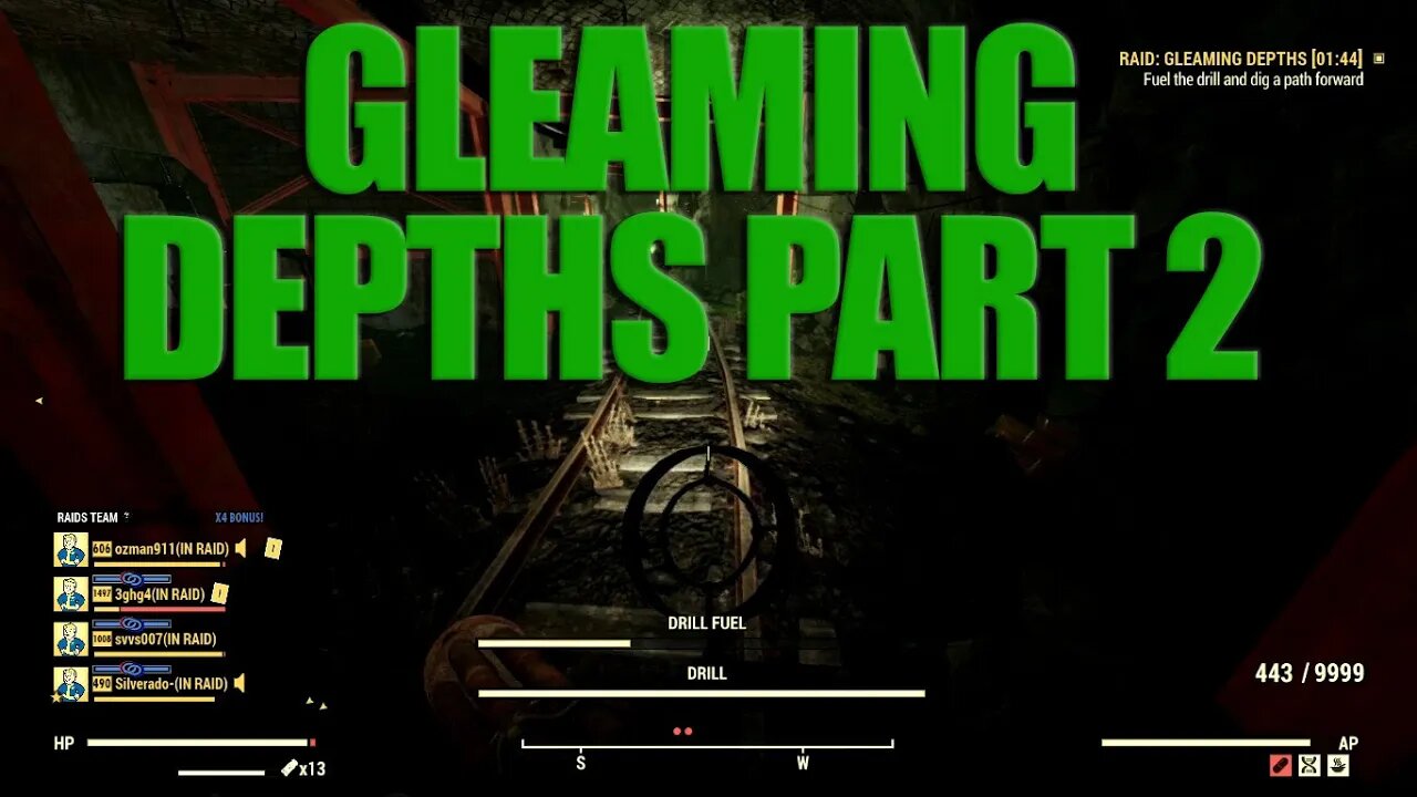 Fallout 76 PTS: Gleaming Depths Part 2 Completed / Tips.