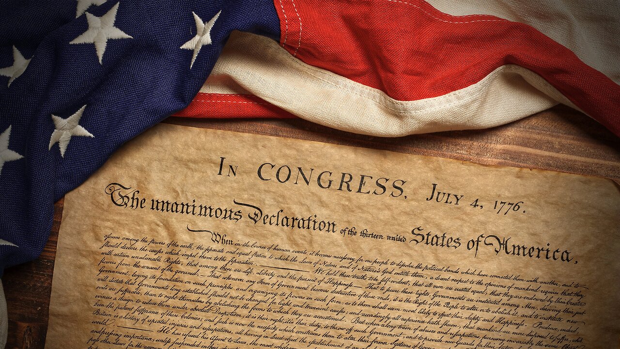 The Declaration of Independence, July 4th, 1776