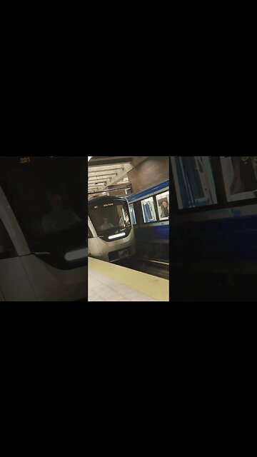 Voguish Montréal Metro #montreal #viralvideo #traintravel