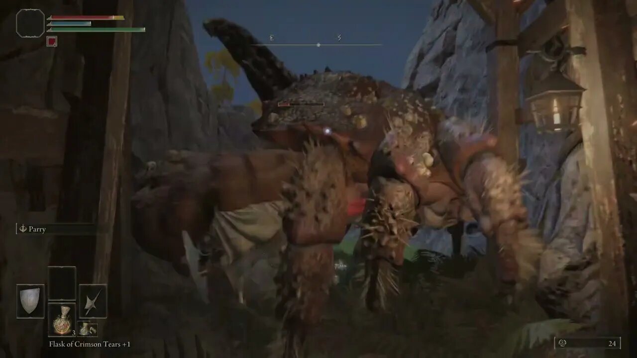 Elden Ring Limegrave Tunnel Crab Cheese Fight