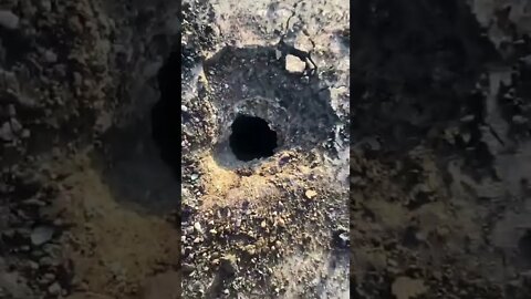 Наслідки прильоту фосфорної бомби. Consequences of shelling with a phosphorus bomb.