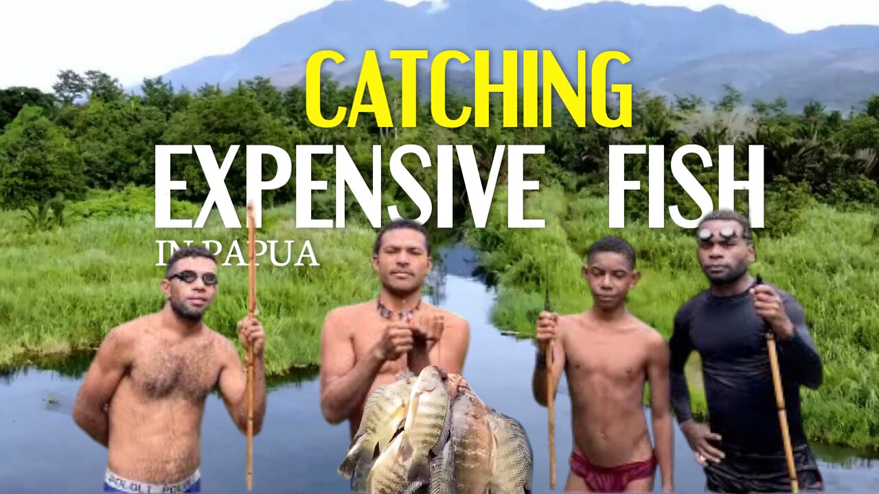 Catching expensive fish in Papua