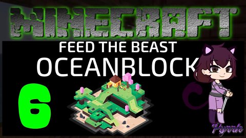 Minecraft FTB Oceanblock Ep 6 Automating Diamond Sluices, Basalt, Netherack, and Netherite