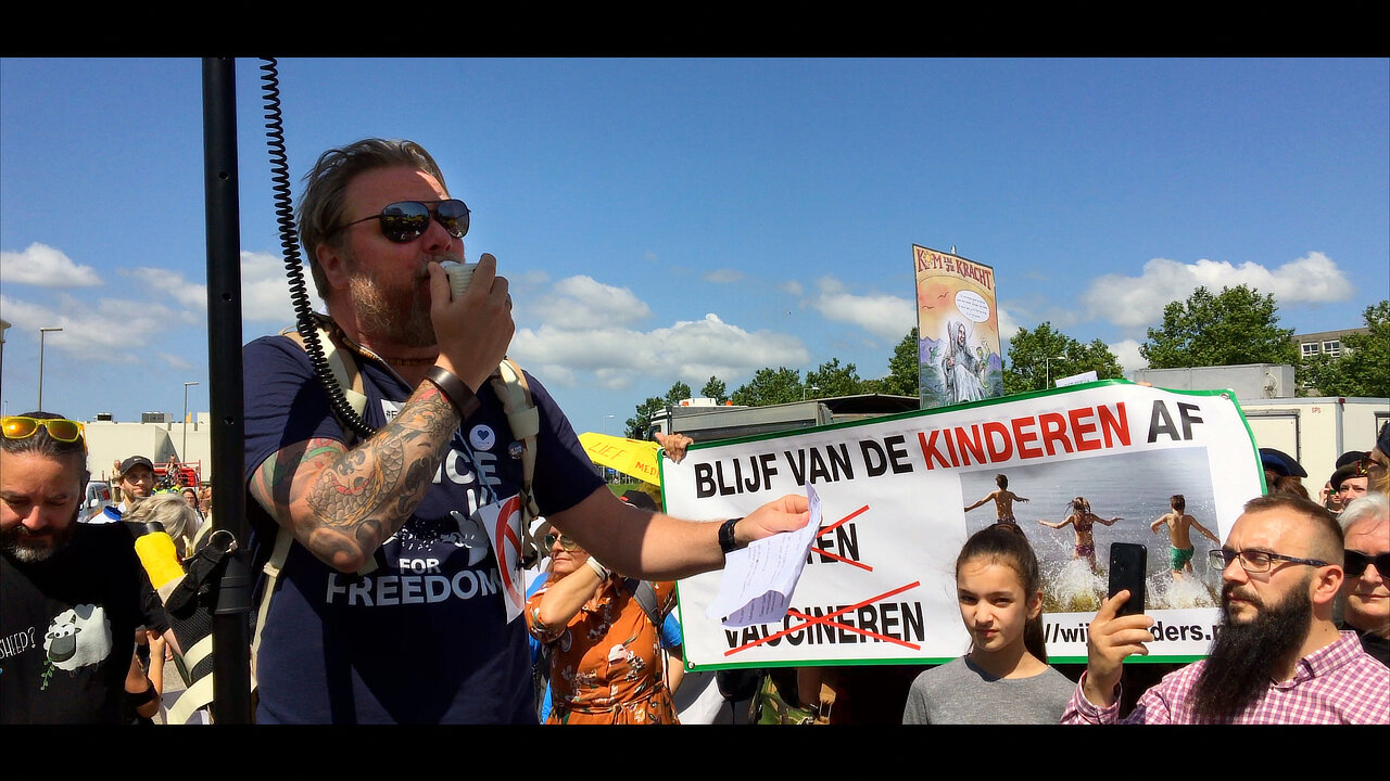 verslag: Police for Freedom - mars Rotterdam, 17 juli 2021