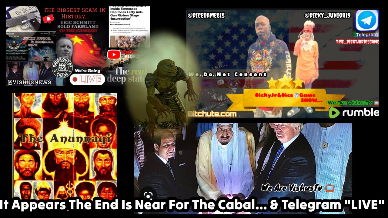 It Appears The End Is Near For The Kabal... "TELEGRAM LIVE" #VishusTv 📺