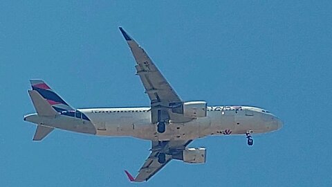 Airbus A320 PR-TYD vindo de Maceió para Fortaleza