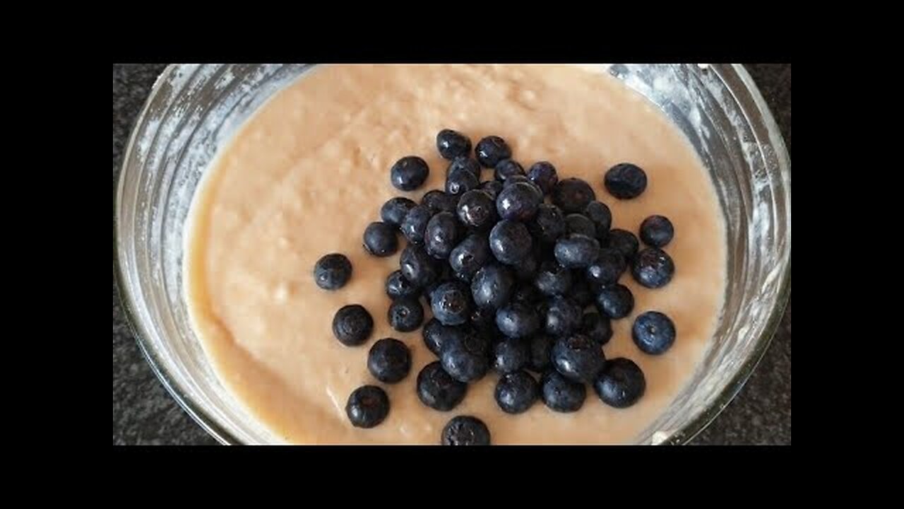 Do you have blueberries and flour? Try this unique recipe.