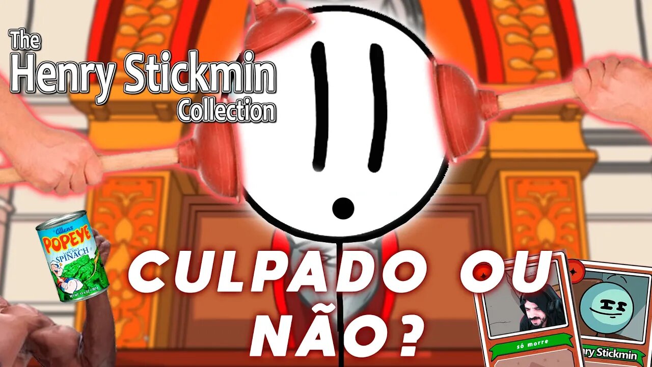 Um advogado muito louco - Henry Stickmin (com legenda em português) Gameplay PT-BR